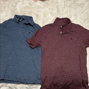 Bundle of Women’s Blue and Maroon Polo Shirts